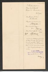 k.k. naturhistorisches Hofmuseum, Intendanzakten 1885-1896 (Hauer), Aktenzahl Z.104.a/1891, Seite 4
